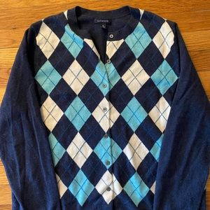 Lands End Cashmere Cardigan Size XL